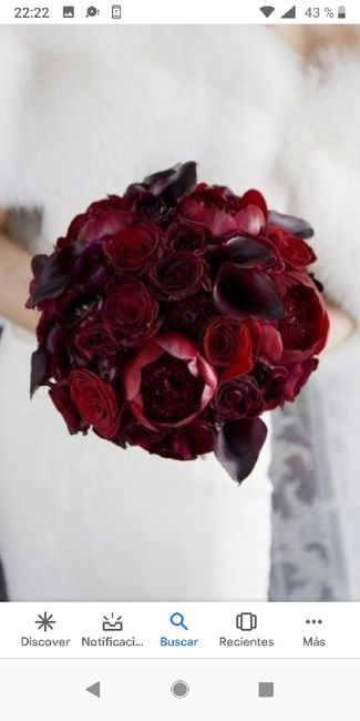Color para el ramo de novia - 1