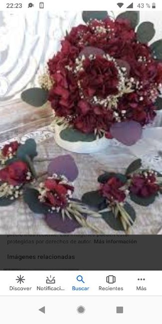 Color para el ramo de novia - 1