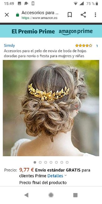 Semicorona estilo romana 10
