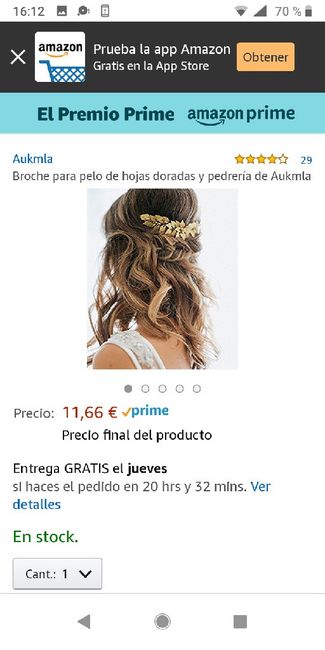 Semicorona estilo romana 6