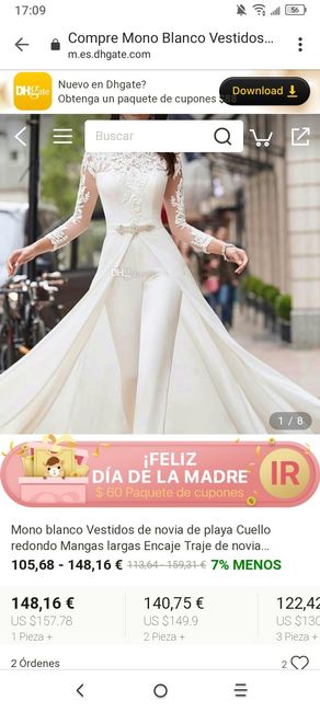 Trajes de novia de pantalón!!!😍 - 8