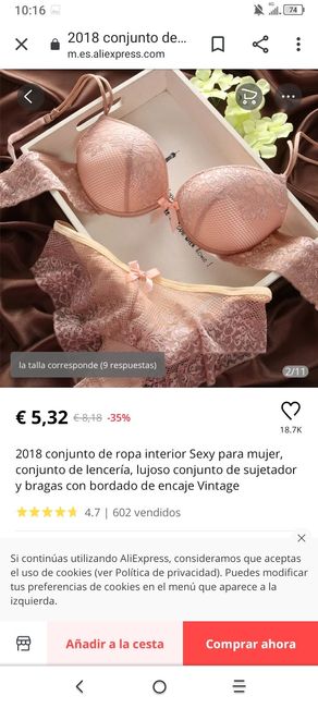 Ropa interior boda o noche de pasión😅 - 2