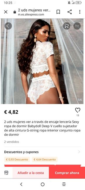 Ropa interior boda o noche de pasión😅 - 6