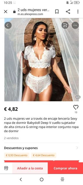 Ropa interior boda o noche de pasión😅 - 7