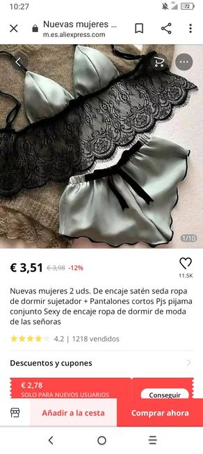 Ropa interior boda o noche de pasión😅 - 9