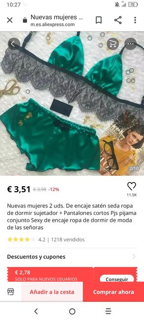 Ropa interior boda o noche de pasión😅 - 10