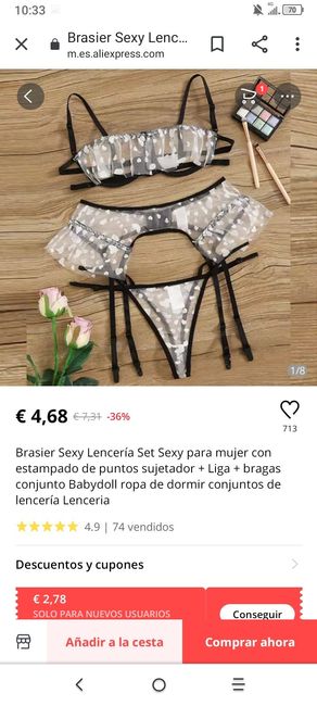 Ropa interior boda o noche de pasión😅 - 14