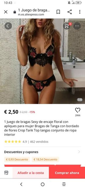 Ropa interior boda o noche de pasión😅 - 29