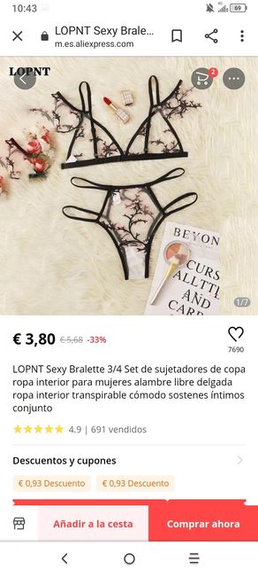Ropa interior boda o noche de pasión😅 - 30
