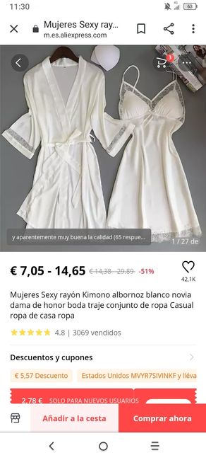 Ropa interior boda o noche de pasión😅 - 4