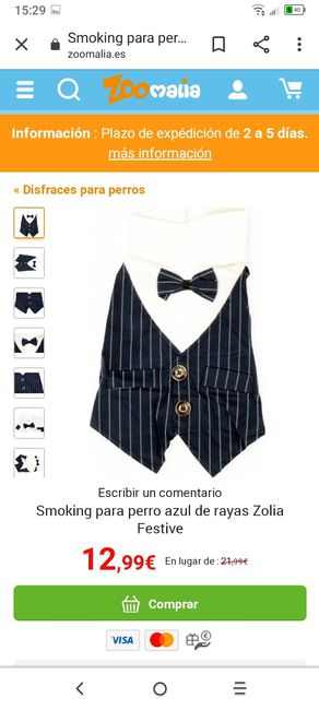 Esmoquin para mi peluche - 1