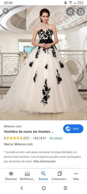 Vestido Novia. - 1