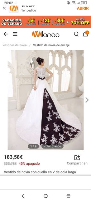 Vestido Novia. - 2