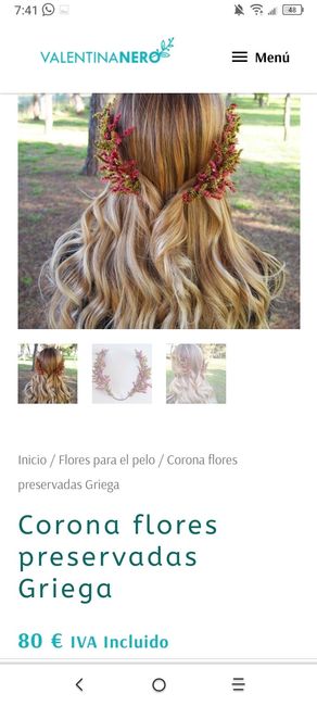 Corona de hojas - 6