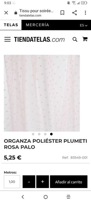 Tul plumeti 3m - 3