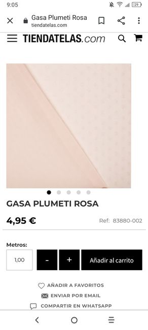 Tul plumeti 3m - 5
