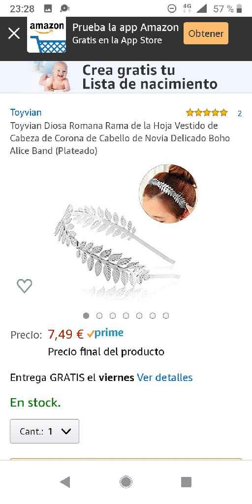 Corona de plata o similar - 6