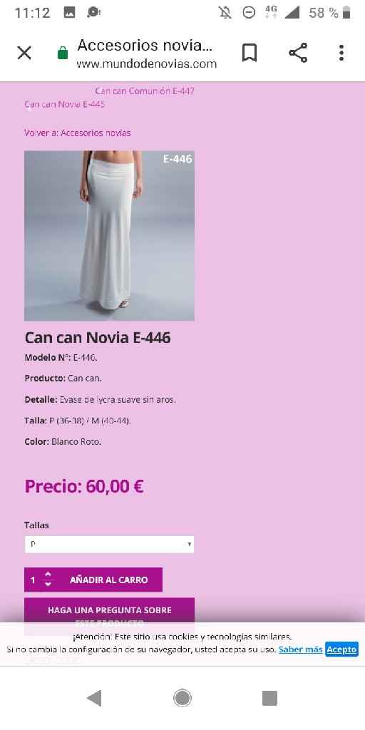 Cancan neopreno - 1