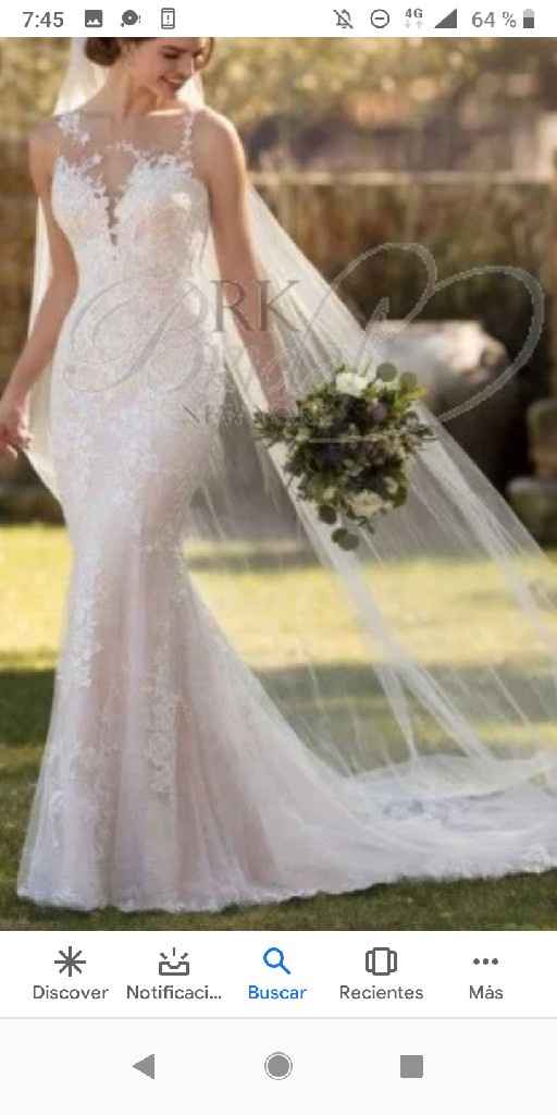 Modelo y firma de este vestido - 1