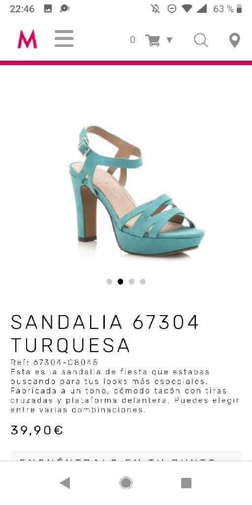 Zapatos verde agua - 4