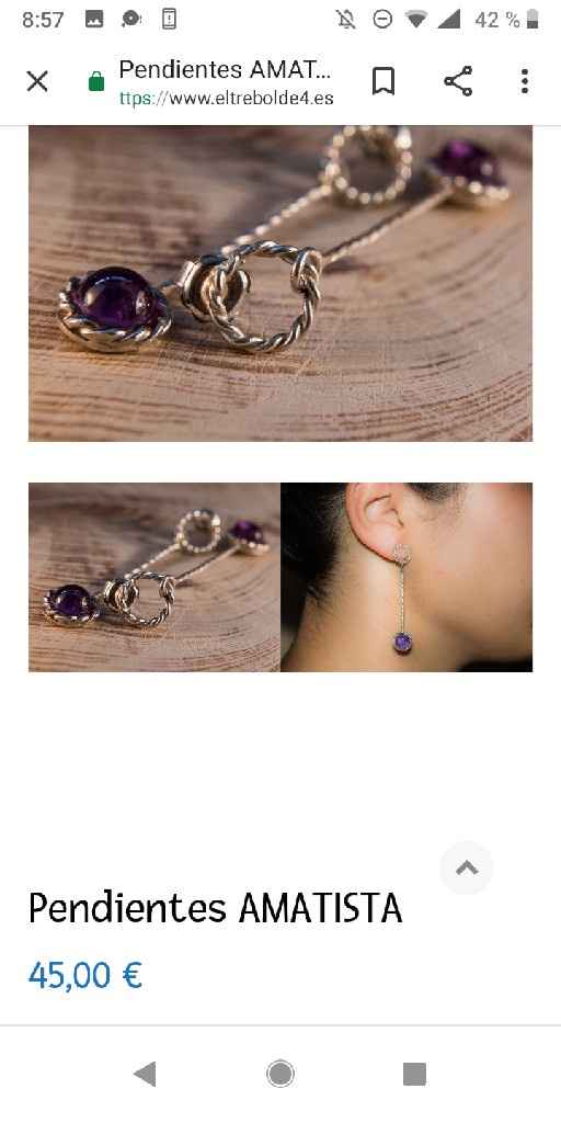 Pendientes de amatista - 4