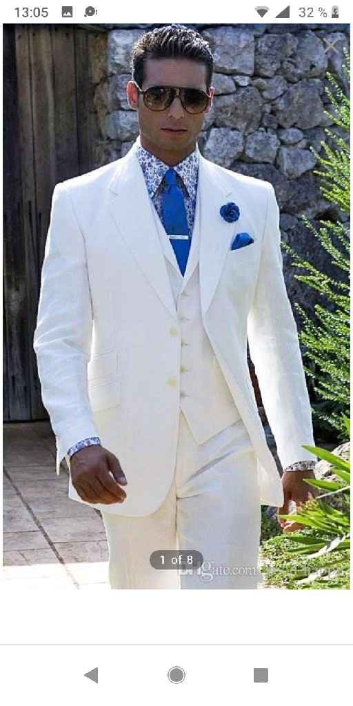Traje blanco - 2