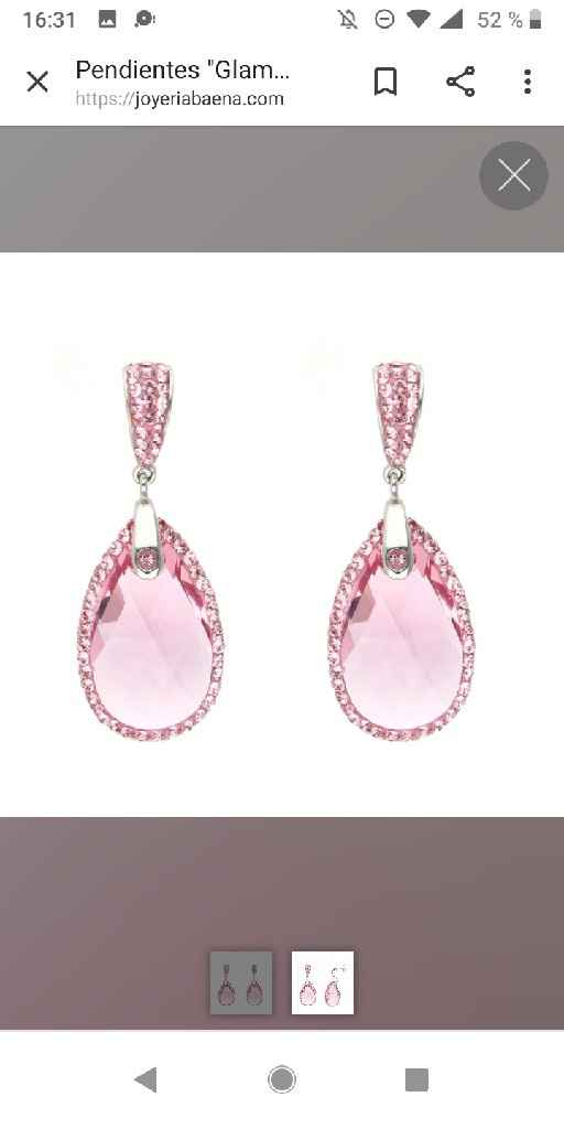 Pendientes novia - 1