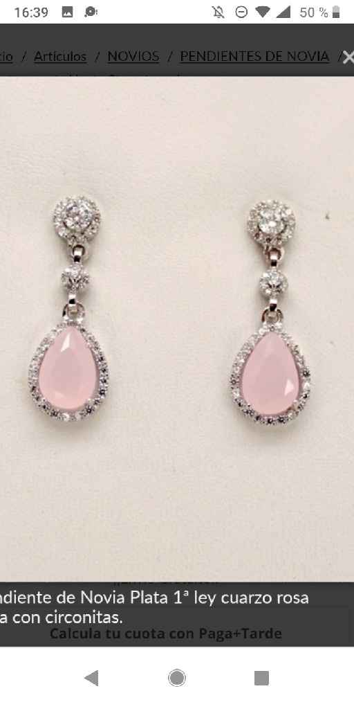 Pendientes novia - 2