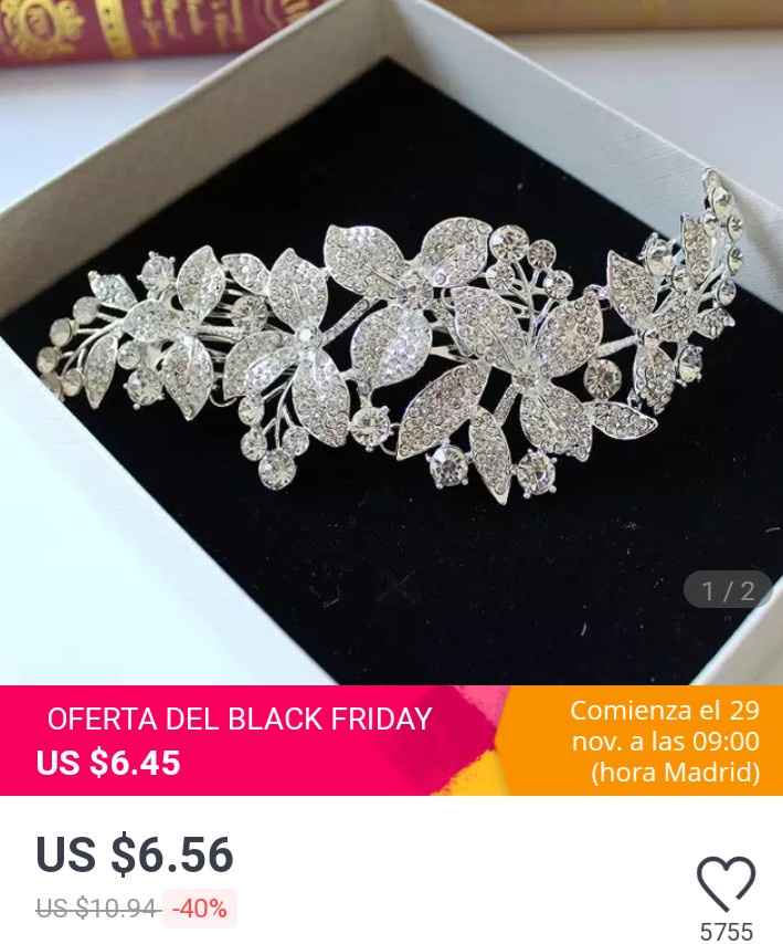 Tocados de novia de Aliexpress - 1