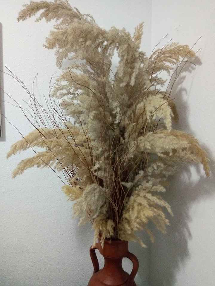 Decoración con pampas - 1