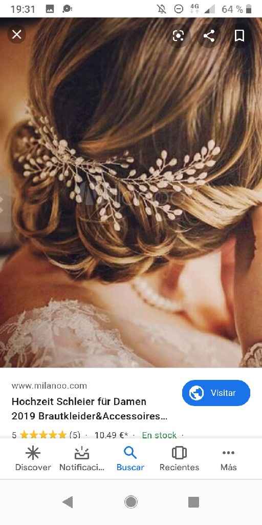 Tiaras,tocados de flores,pedrería,plata,dorado...cual eligiriais?? - 5