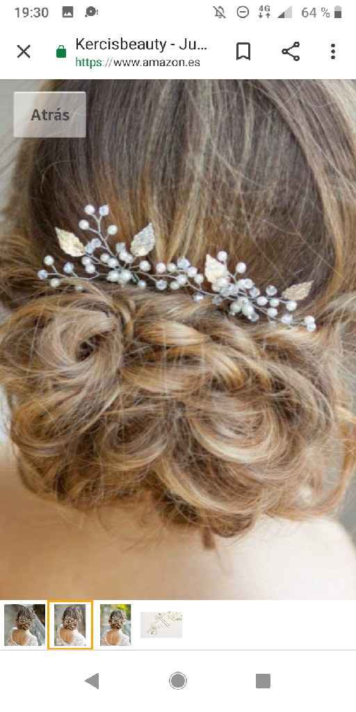 Tiaras,tocados de flores,pedrería,plata,dorado...cual eligiriais?? - 6