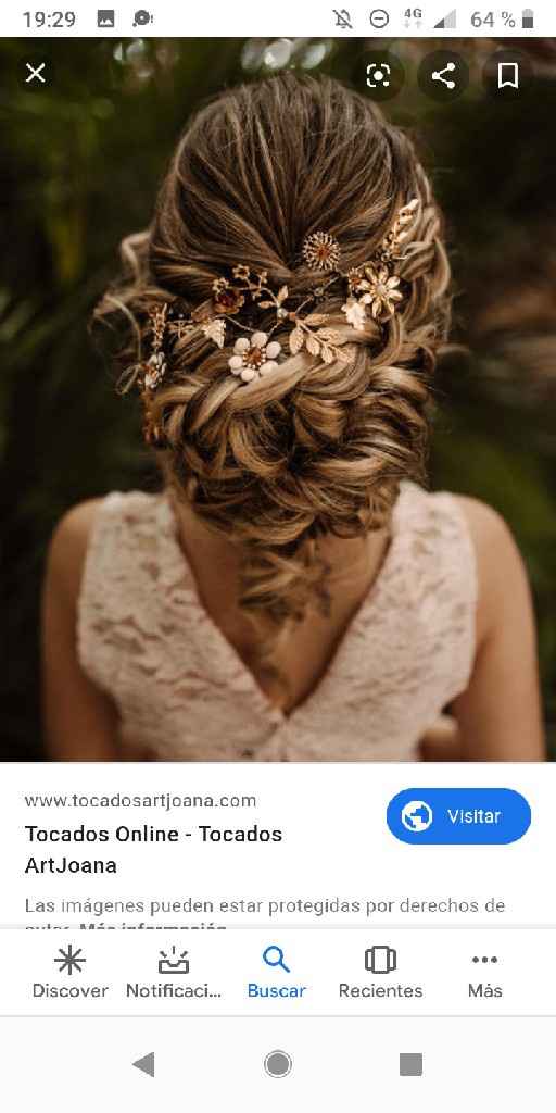 Tiaras,tocados de flores,pedrería,plata,dorado...cual eligiriais?? - 9