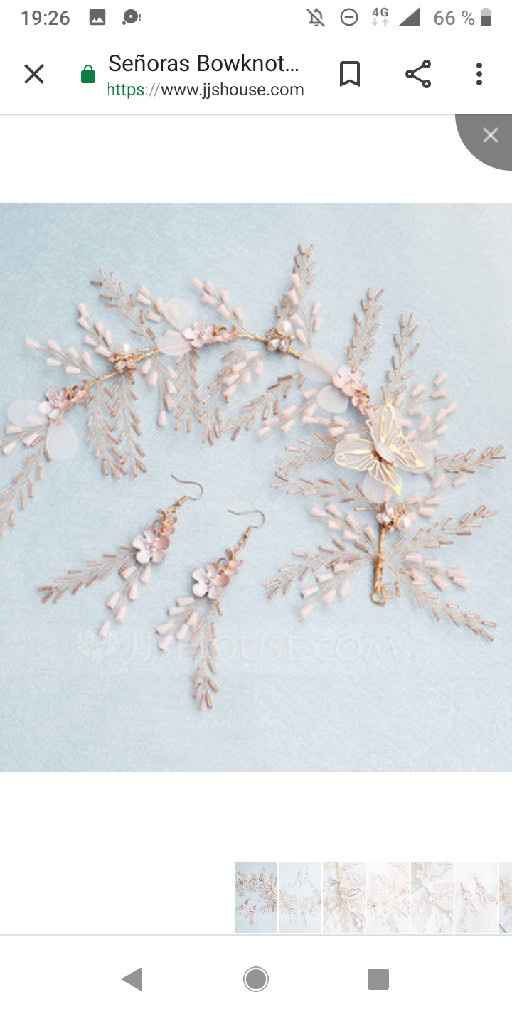 Tiaras,tocados de flores,pedrería,plata,dorado...cual eligiriais?? - 13