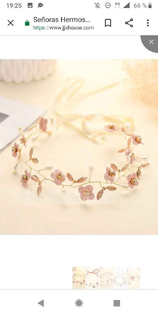 Tiaras,tocados de flores,pedrería,plata,dorado...cual eligiriais?? - 14