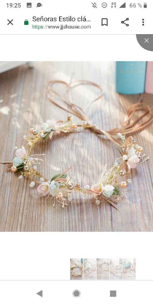 Tiaras,tocados de flores,pedrería,plata,dorado...cual eligiriais?? - 16