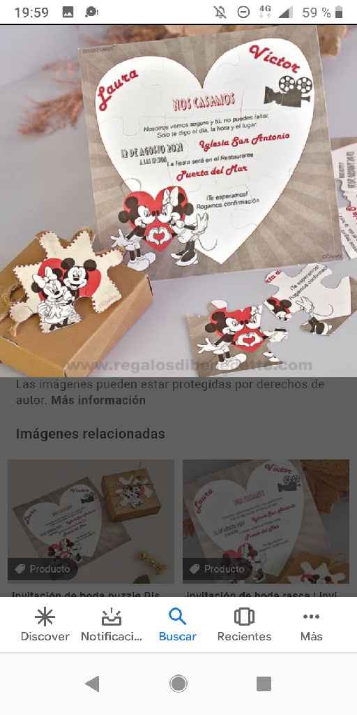 Invitaciones Disney...lo pondríais??? - 13