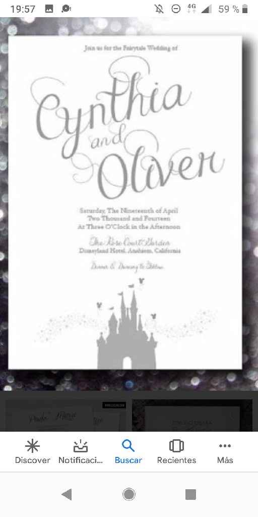 Invitaciones Disney...lo pondríais??? - 16