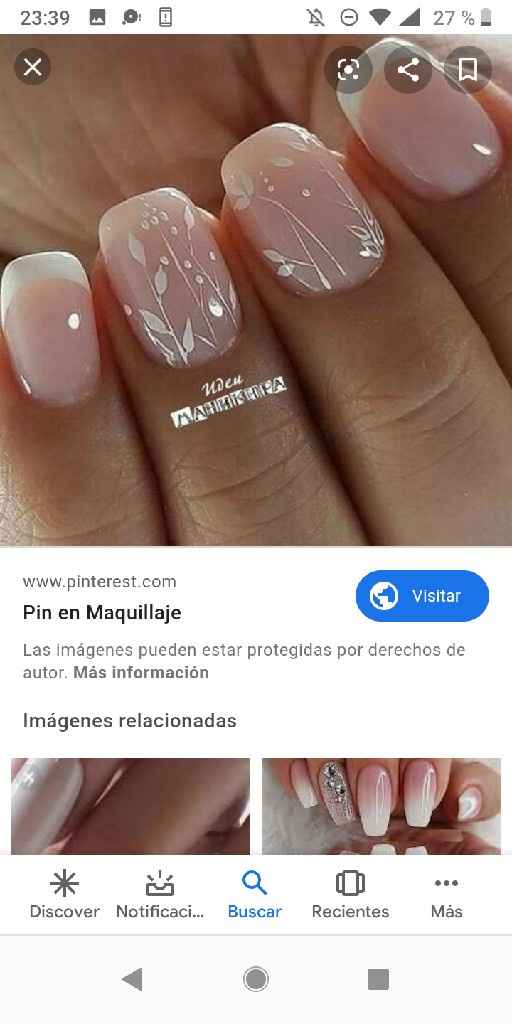 Unas con perlitas o dibujos... - 2