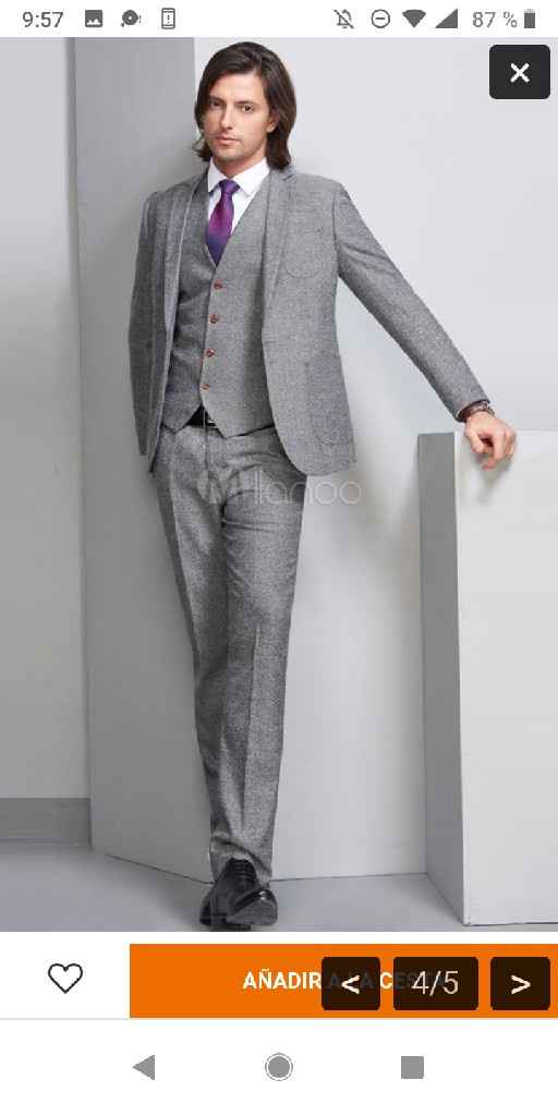 Trajes de novio clásicos,colores, diferentes.. - 5