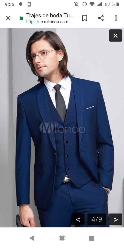 Trajes de novio clásicos,colores, diferentes.. - 6