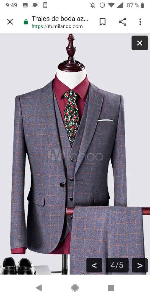 Trajes de novio clásicos,colores, diferentes.. - 13