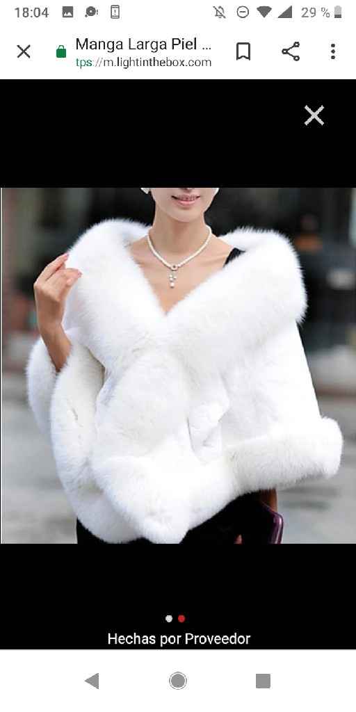 Abrigos,capas...para novias?? - 3