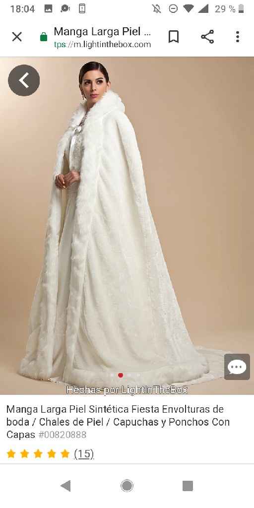 Abrigos,capas...para novias?? - 4