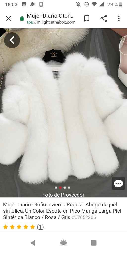 Abrigos,capas...para novias?? - 6