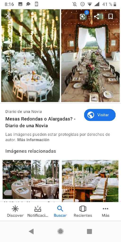 Como os gustan las mesas???redondas,alargadas,mezcladas..?? - 3
