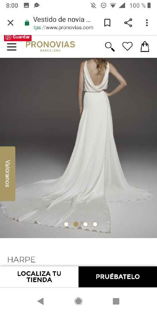 Difícil escoger mi vestido novia. - 1