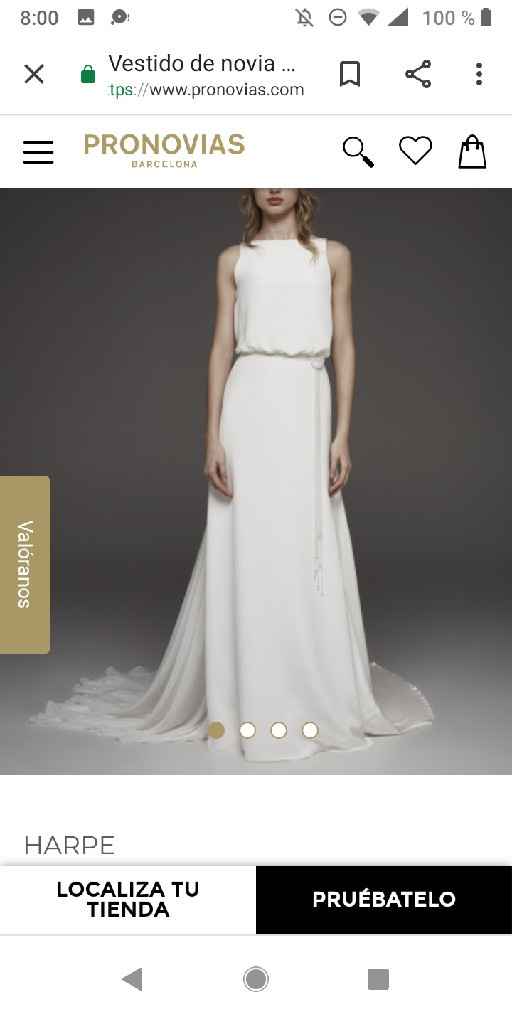 Difícil escoger mi vestido novia. - 2