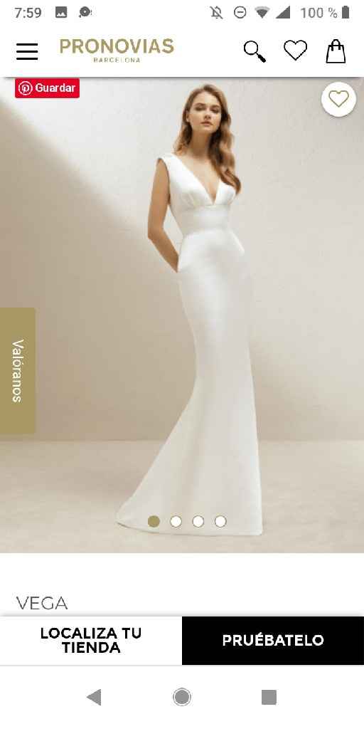 Difícil escoger mi vestido novia. - 3