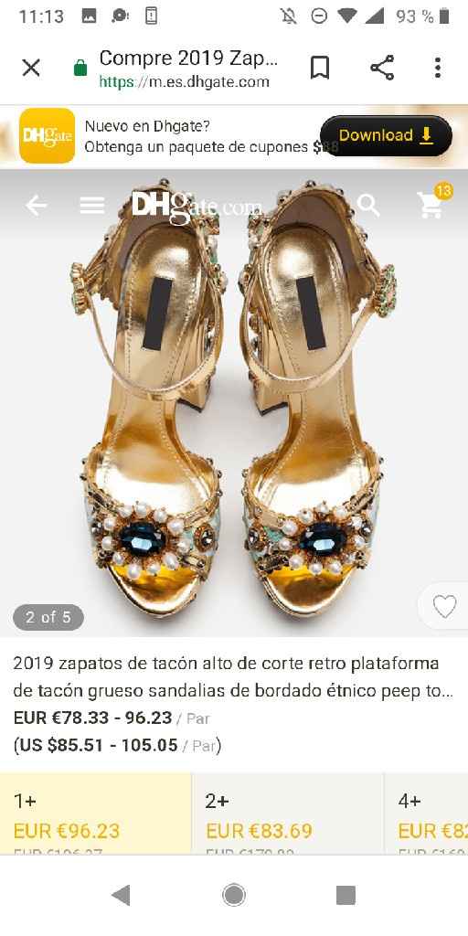 Zapatos con tacón enjoyado - 6